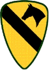 1ST CAVALRY DIVISION BAND unit patch