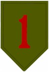 1ST INFANTRY DIVISION BAND unit patch