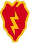 25TH INFANTRY DIVISION BAND unit patch