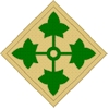 4TH INFANTRY DIVISION BAND unit patch